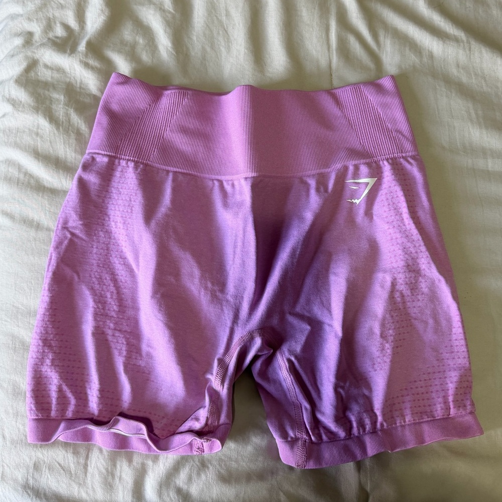 Gymshark Women's Purple Athletic Shorts